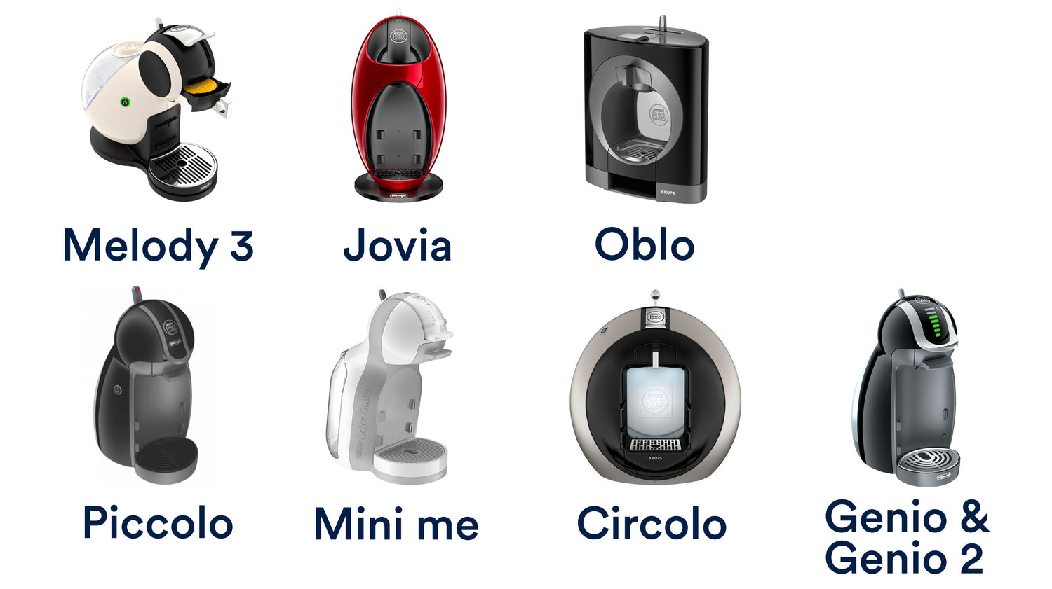 machines compatibles adaptateur dolce gusto black idol - 1